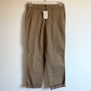 NWT J. Crew Tan Ankle Pant